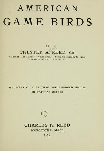 American game birds