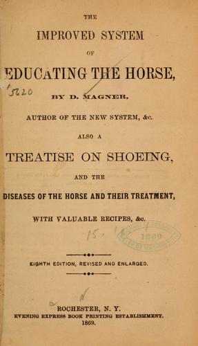 The improved system of educating the horse