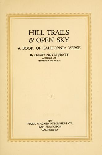 Hill trails & open sky