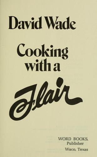Cooking with a flair