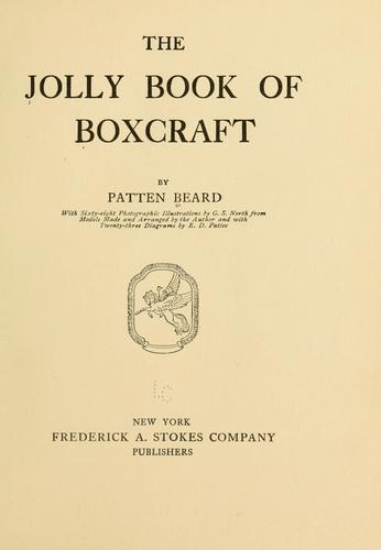 The jolly book of boxcraft