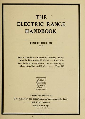 The electric range handbook