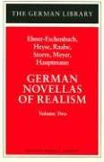 German Novellas of Realism, II (German Library)