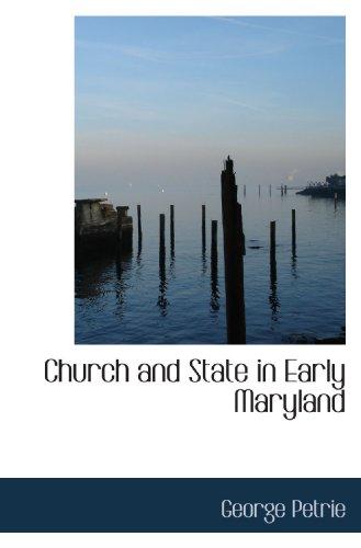 Church and State in Early Maryland