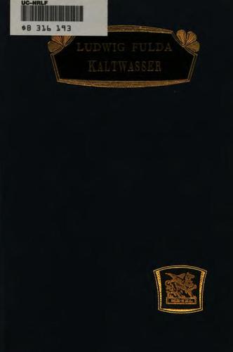 Kaltwasser