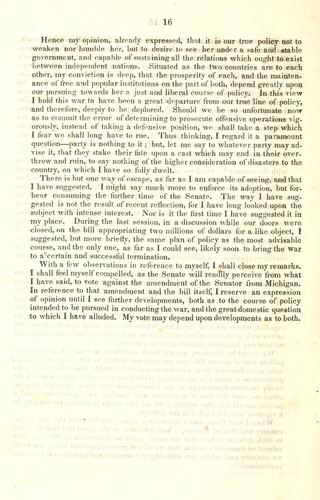 Speech of Mr. Calhoun, of South Carolina, on the bill making further appropriation to bring the existing war with Mexico to a speedy and honorable conclusion, called the Three Million bill, delivered in the Senate of the United States, February 9, 1847