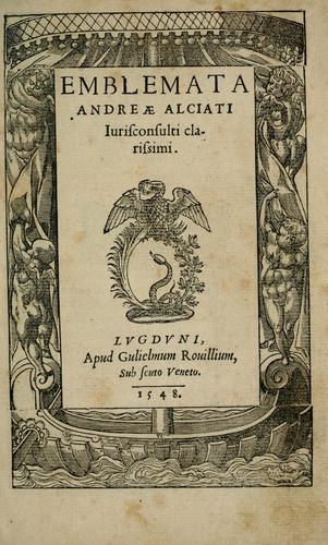 Emblemata Andreae Alciati ... .