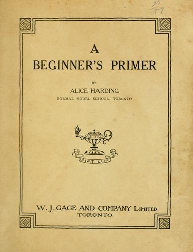 A beginner's primer