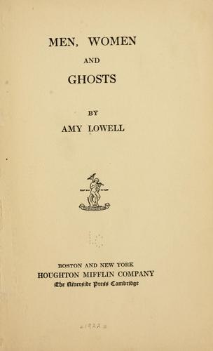 Men, women and ghosts