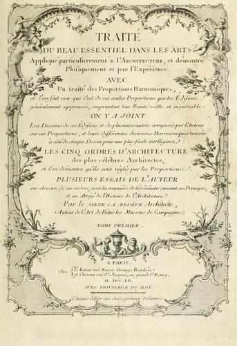 Traité du beau essentiel dans les arts
