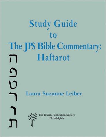 Study Guide to the JPS Bible Commentary