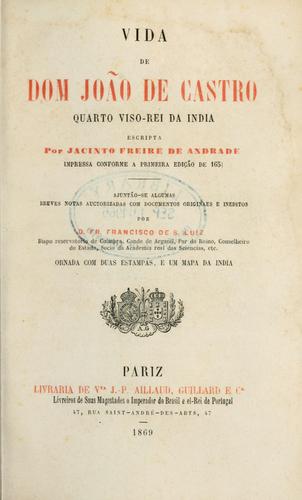 Vida de Dom João de Castro, quarto viso-rei da India