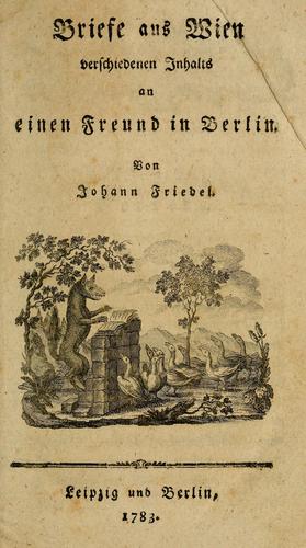 Briefe aus Wien