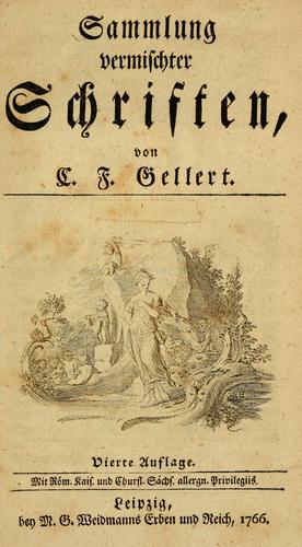 Sammlung vermischter Schriften