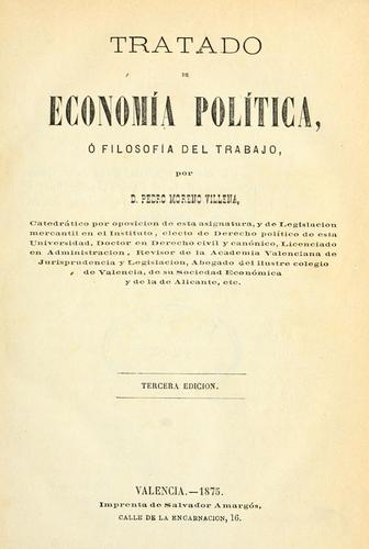 Tratado de economía política