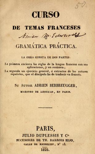 Curso de temas franceses, ó ,Gramática práctica