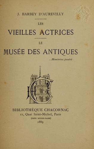 Les vieilles actrices