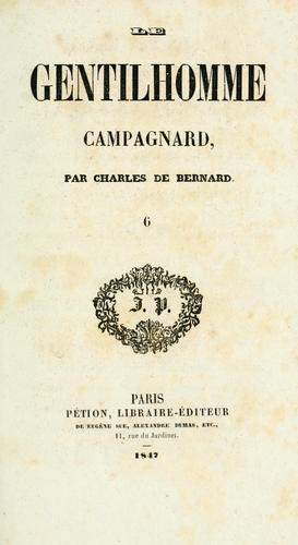 Le gentilhomme campagnard