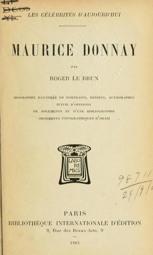 Maurice Donnay