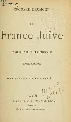 La France Juive