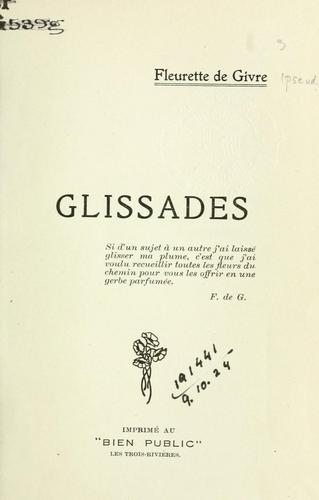 Glissades