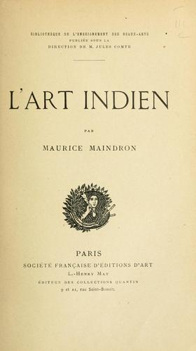 L'art indien
