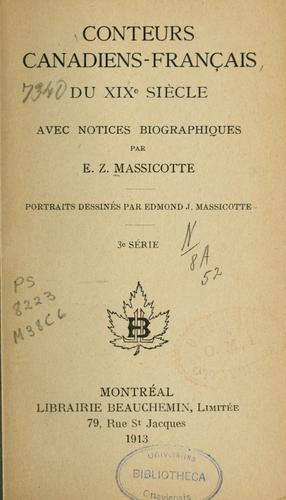 Conteurs canadiens-français du XIXe siècle