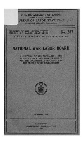 National War Labor Board