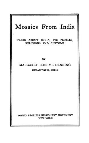 Mosaics from India