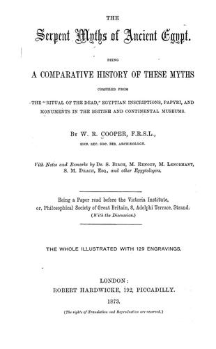 The serpent myths of ancient Egypt