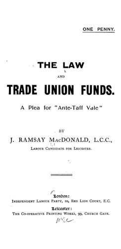 The law and trade union funds