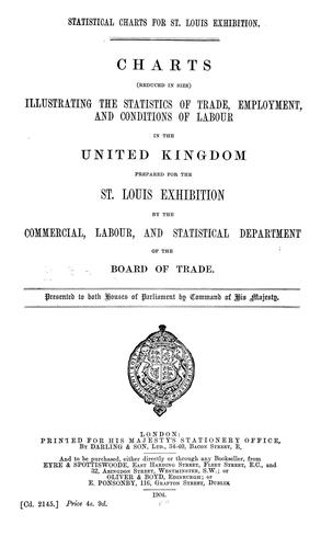 Statistical charts for St. Louis exhibition