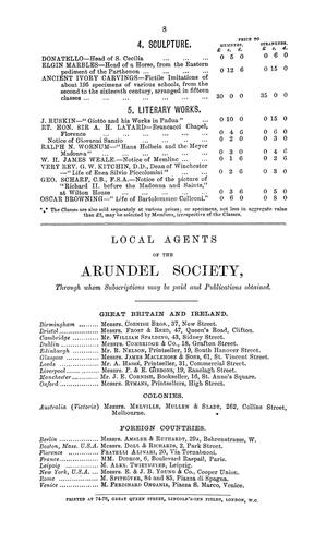 Arundel Society, or, Society for promoting the knowledge of art by copying and publishing important works of ancient masters : founded in 1848