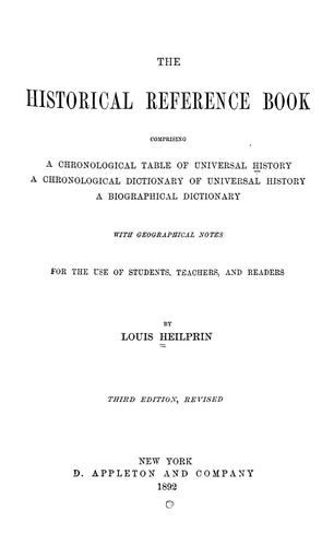 The historical reference book
