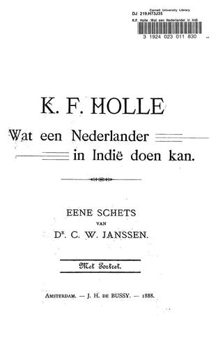 K.F. Holle