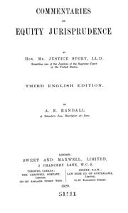Commentaries on equity jurisprudence