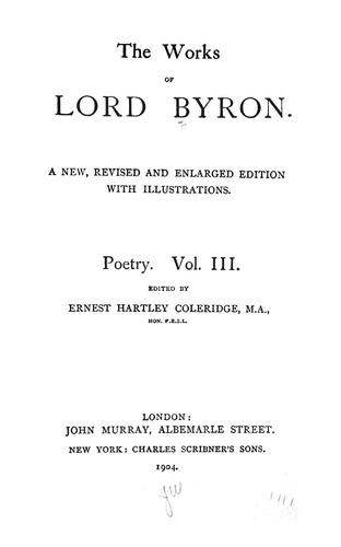 The works of Lord Byron