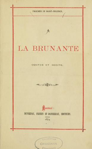 À la brunante