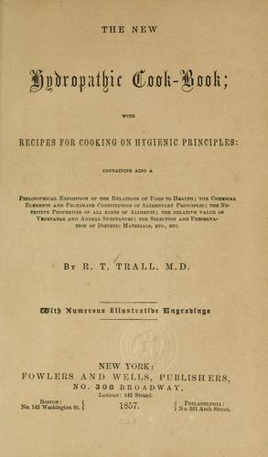 The new hydropathic cook-book
