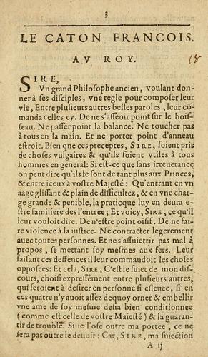 Le caton francois