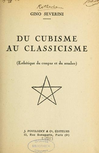 Du cubisme au classicisme