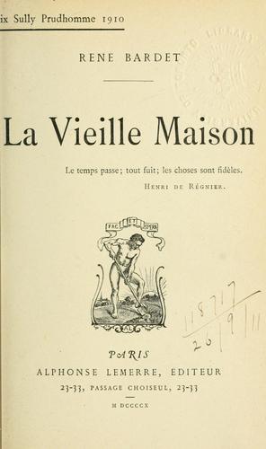La vieille maison