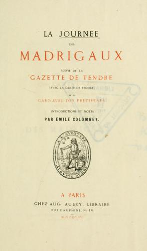 La journée des Madrigaux