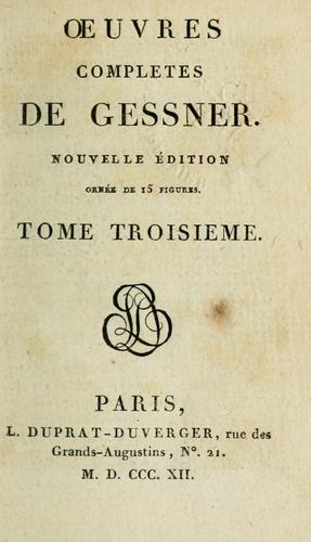 Oeuvres complètes