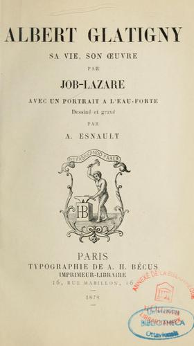Albert Glatigny
