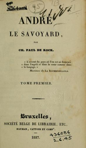 André le Savoyard