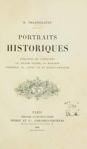 Portraits historiques