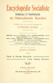 Encyclopédie socialiste, syndicale et coopérative de l'Internationale ouvrière