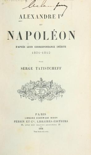 Alexandre 1er et Napoléon