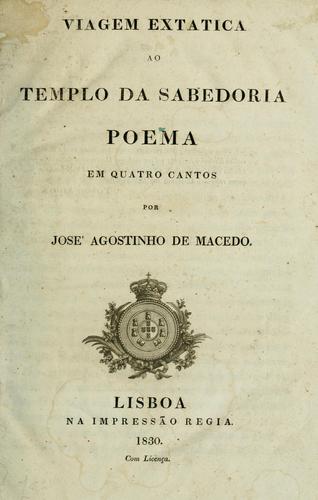 Viagem extatica ao templo da sebedoria